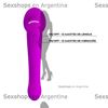 Estimulador de clitoris simil lengua con carga USB